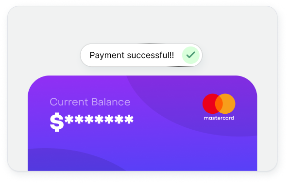 Connect your card, buy projects
